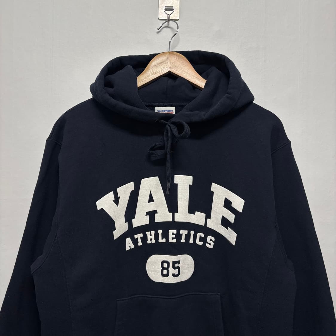 예일 네이비 후드티 상품이미지2