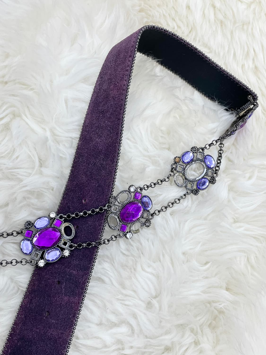 오리엔탈 페어리 큐빅 체인 벨트 상품이미지3