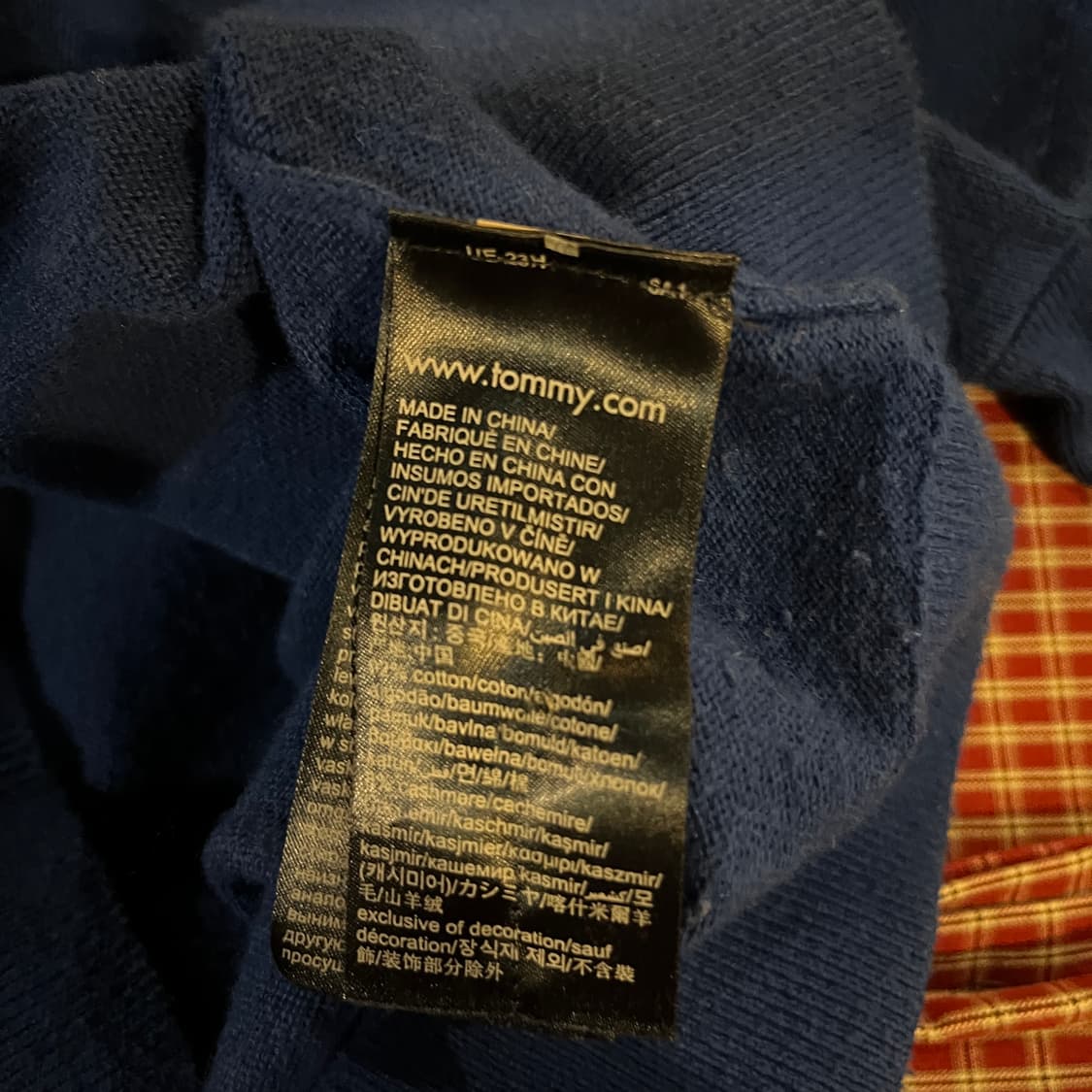 타미힐피거 피마코튼 캐시미어 니트 상품이미지9