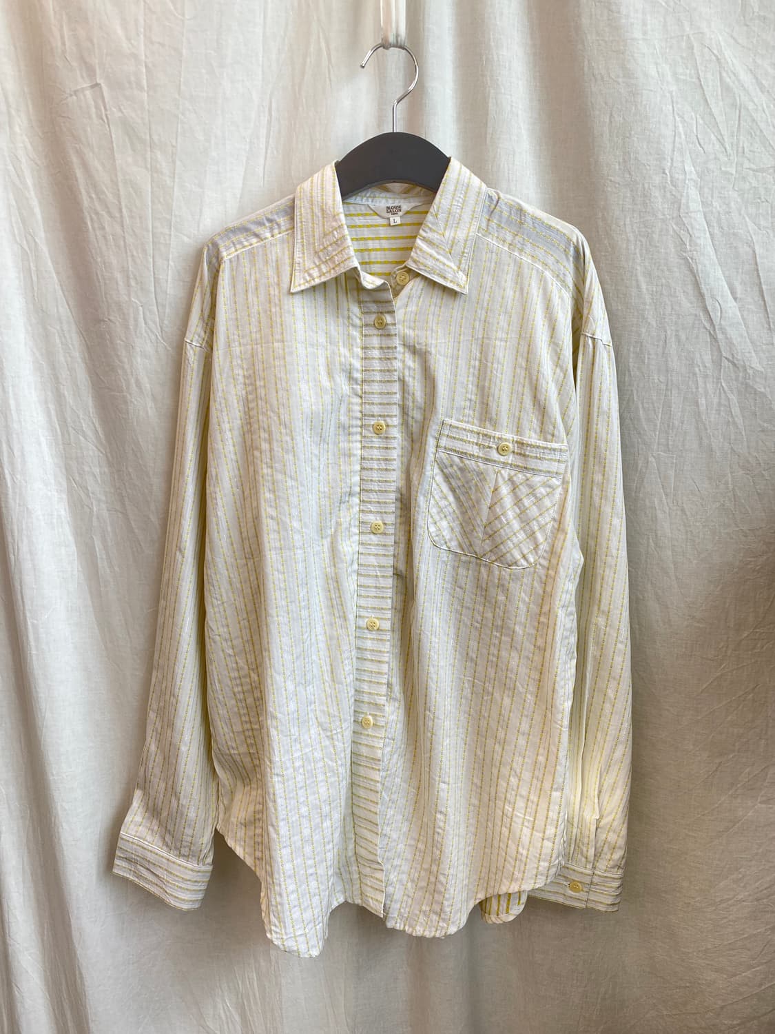BLOUSE SALON 자수은사 셔츠(공용L) 상품이미지1