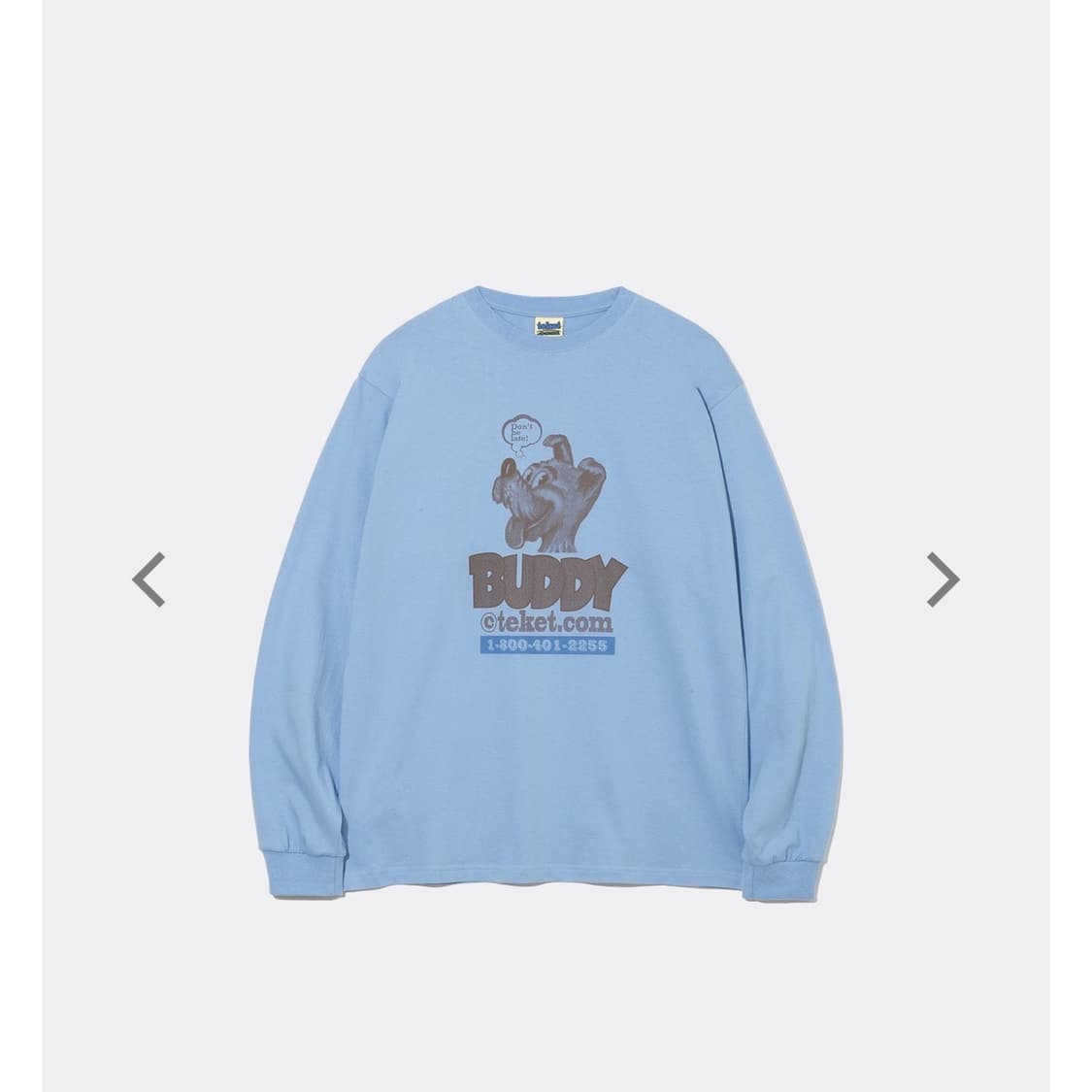 테켓 buddy 롱슬리브 L 상품이미지2