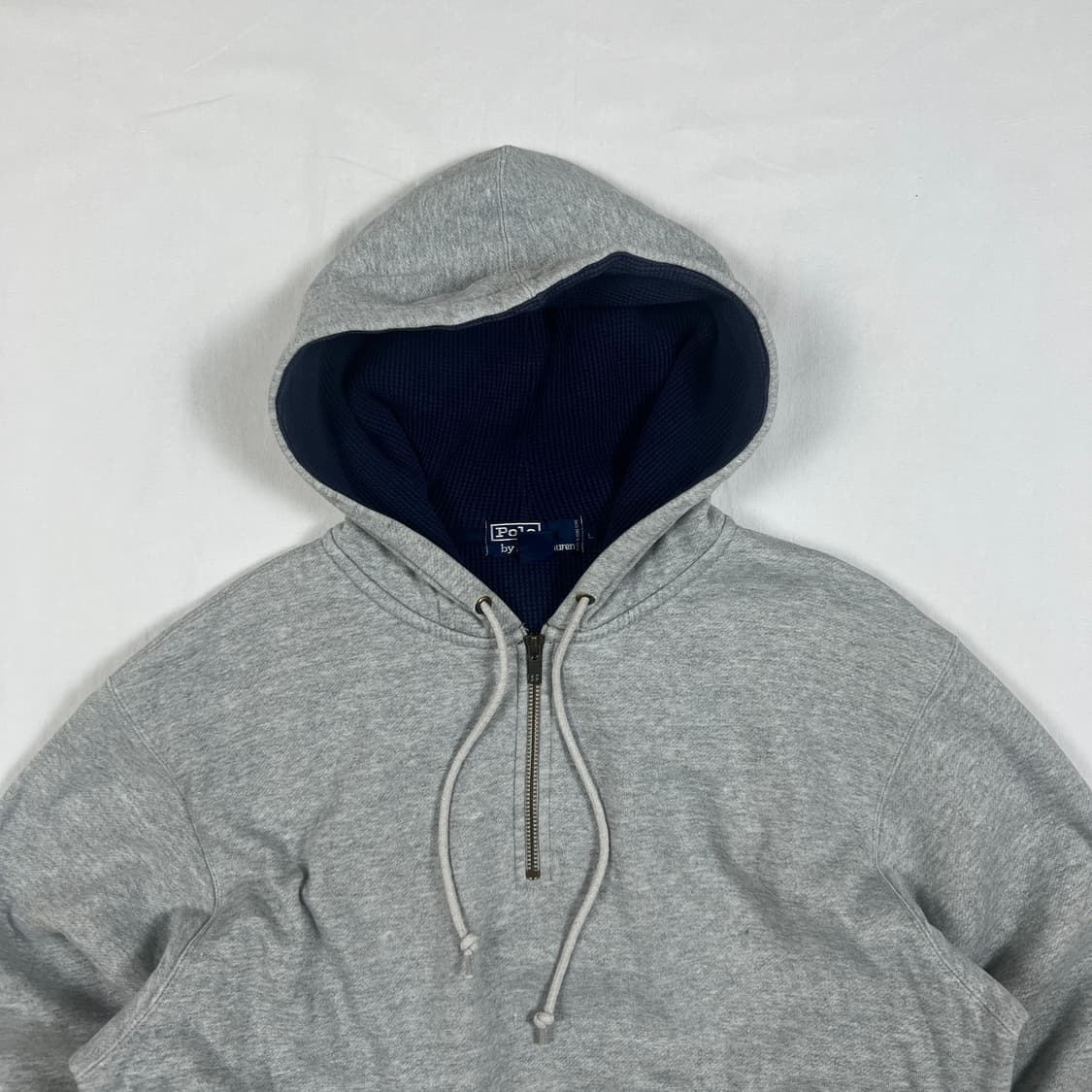 90’s 91년도 폴로랄프로렌 rpl 하프집업 후드티 상품이미지2