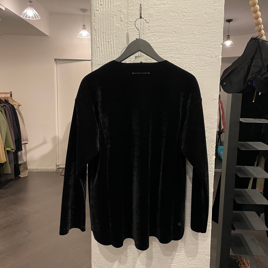메종 마르지엘라 MM6 진주 레이어드 맨투맨 상품이미지2