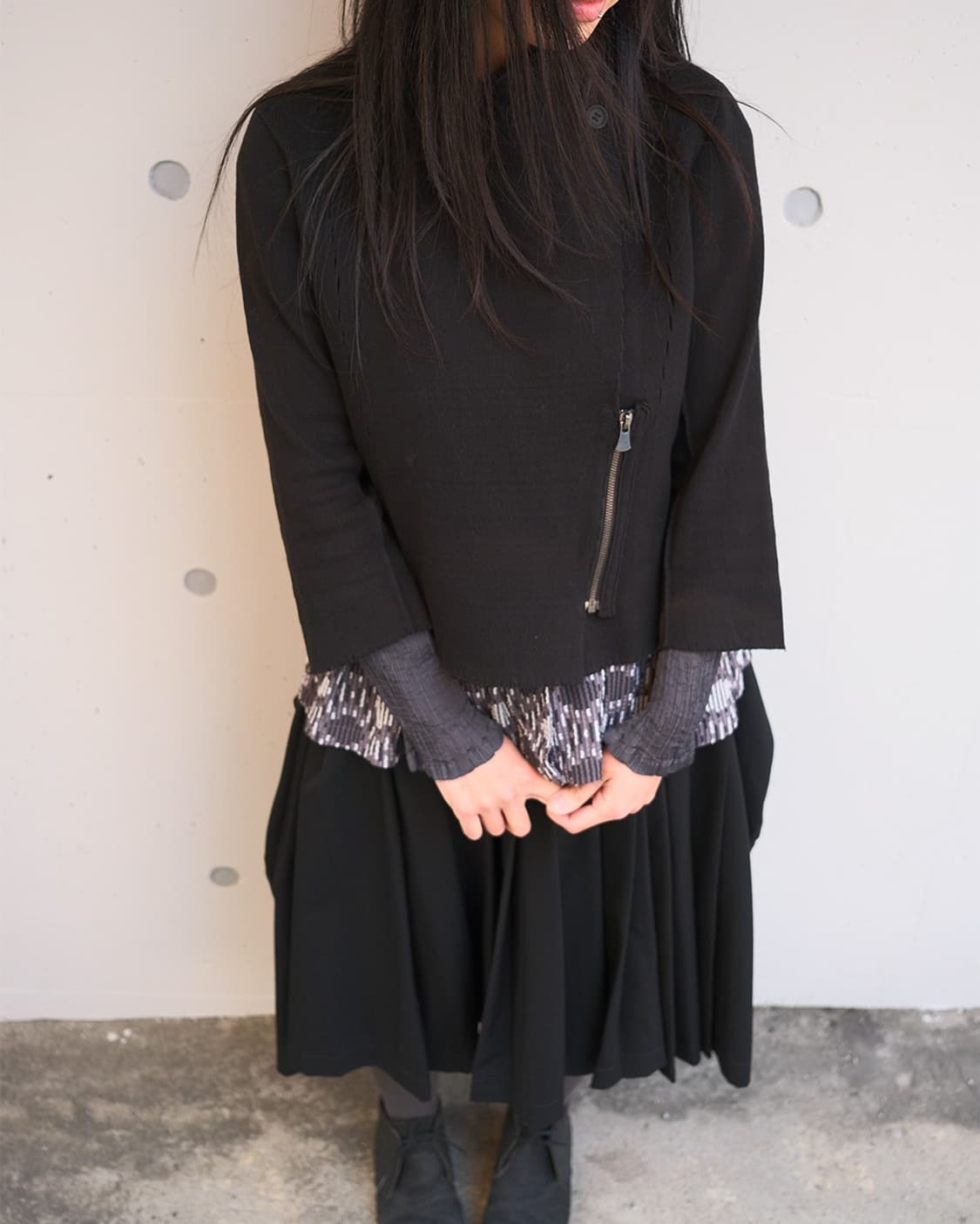 Knitted ridder jacket 상품이미지2