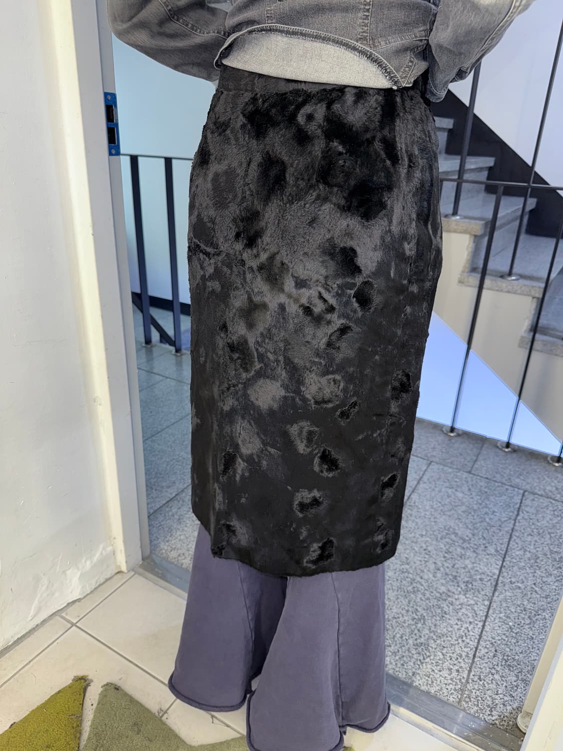 fur skirt 상품이미지5