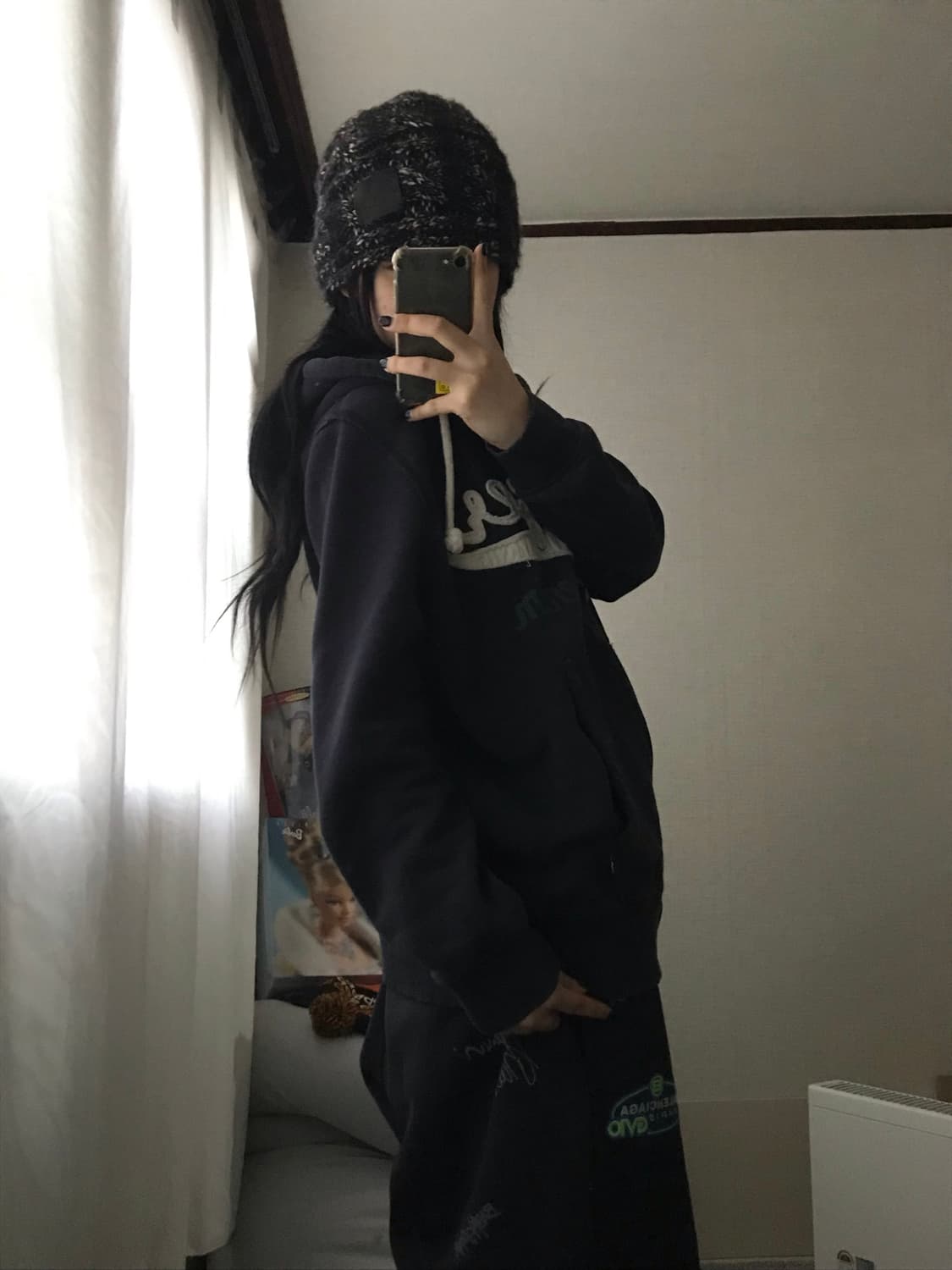 타미힐피거 네이비 후드집업 상품이미지3