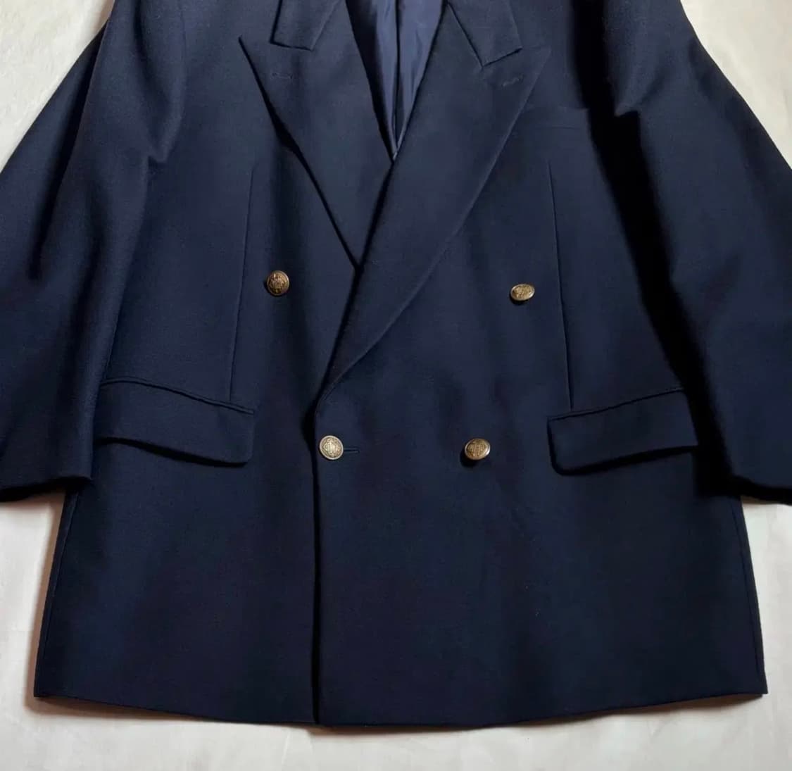 90s 다니엘 에스떼 더블 브레스티드 울 자켓 상품이미지3