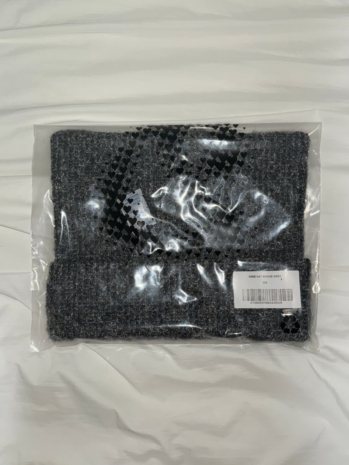 코이세이오 와이드 캣 비니 그레이  상품이미지2