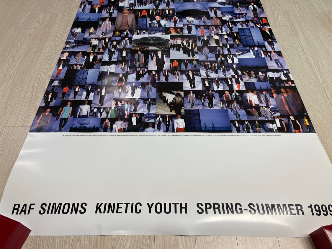 라프시몬스 KINETIC YOUTH SS1999 포스터 RafSimons 상품이미지5