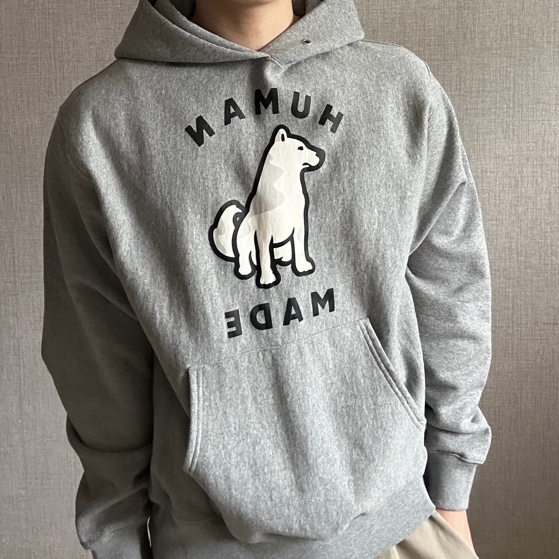 Human Made 휴먼 메이드 웍스아웃 진돗개 후드 상품이미지4