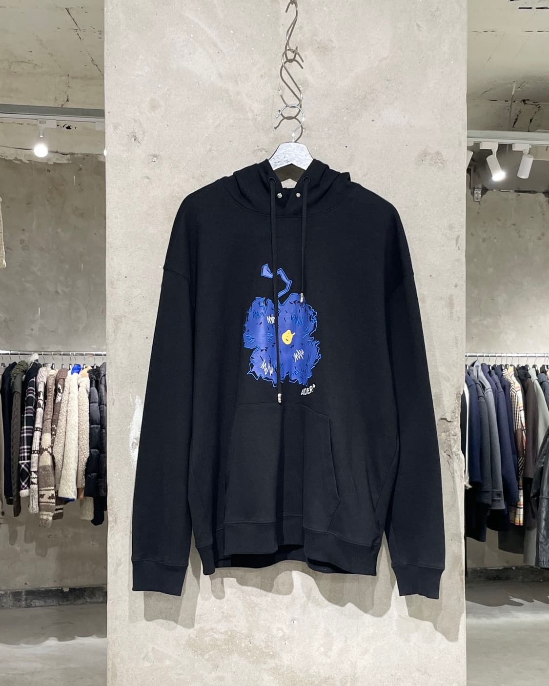 아더에러 20F/W 블랙 블러썸 후디 상품이미지1