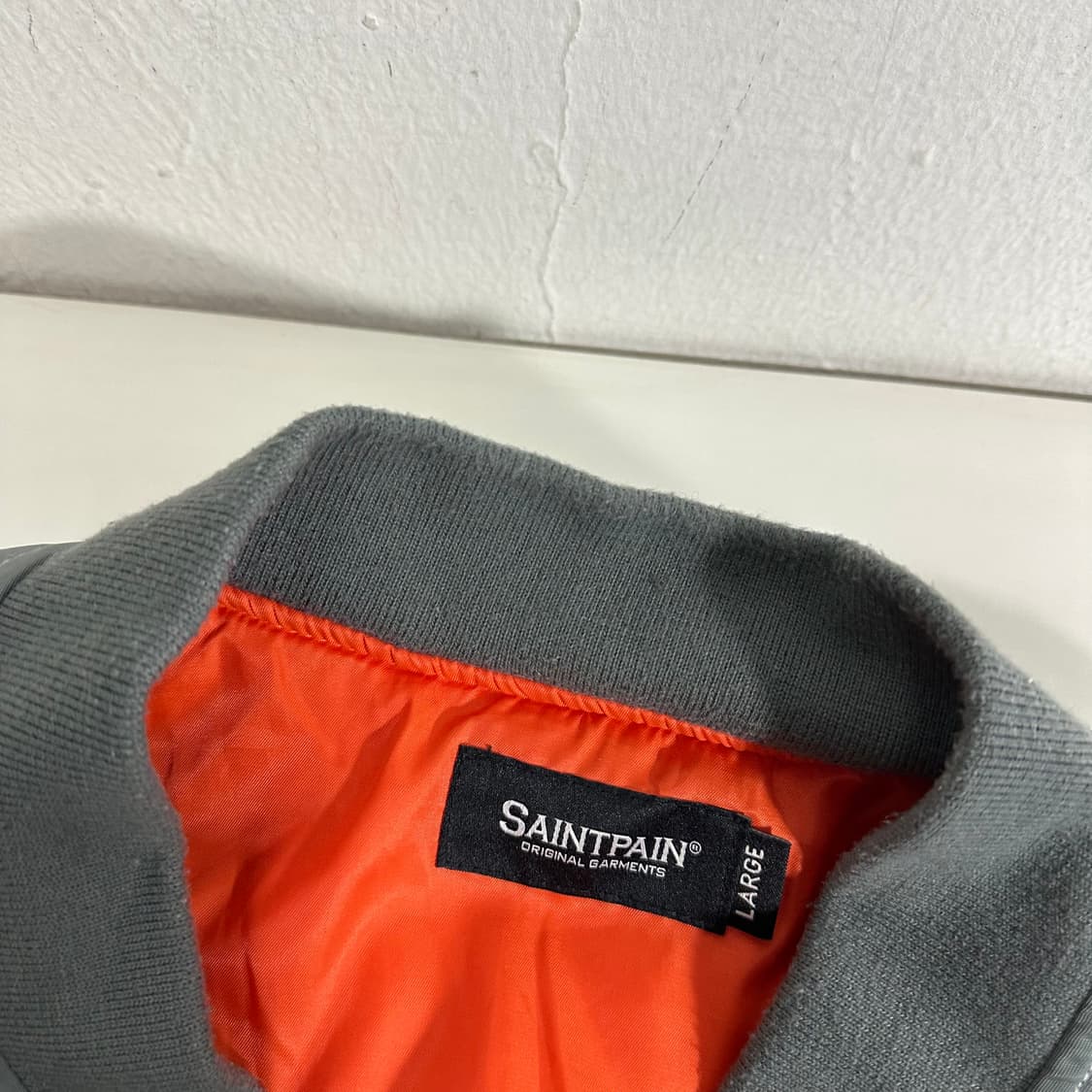 L 세인트페인 실버 MA1 항공점퍼 상품이미지5