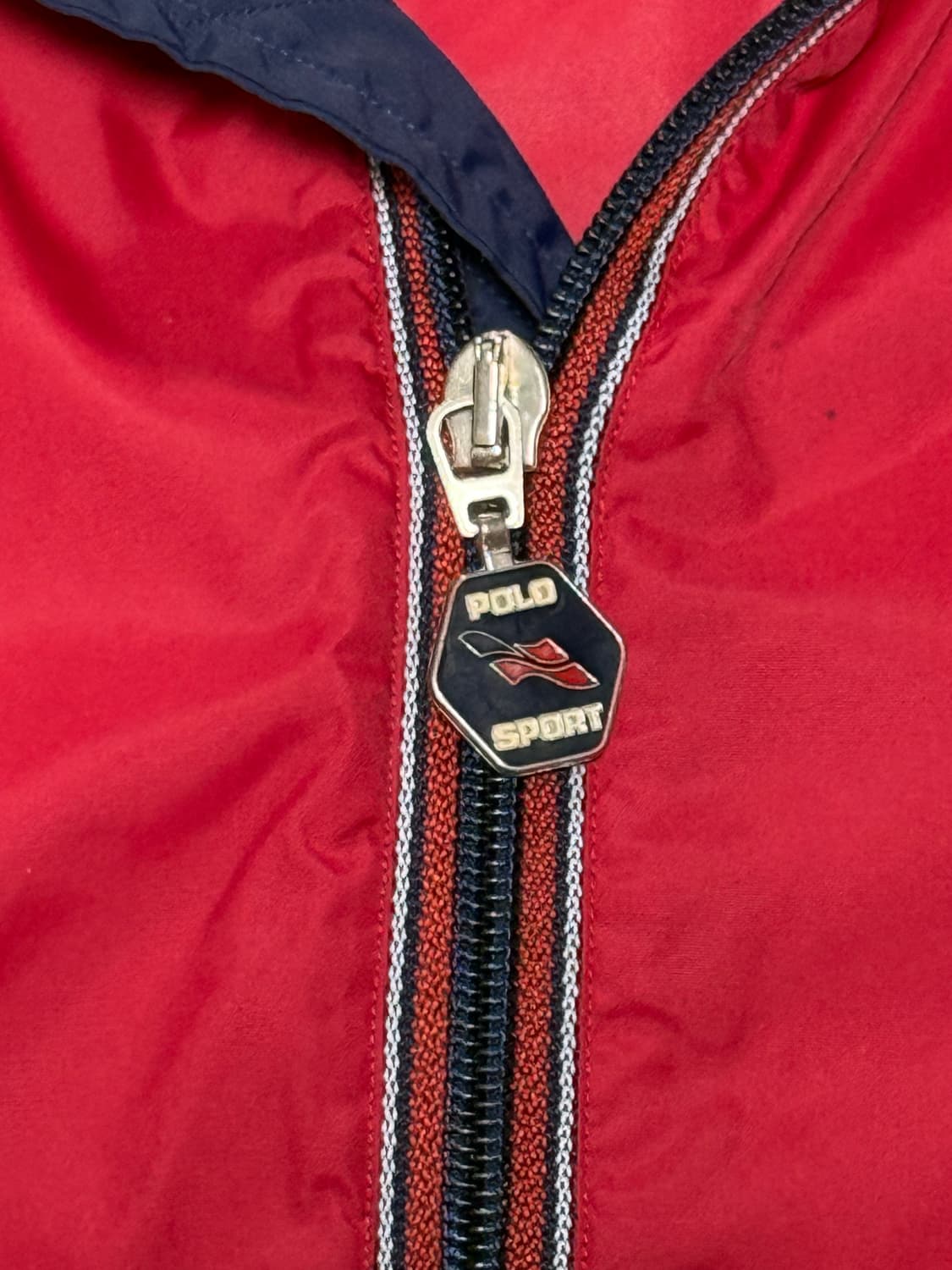 폴로 스포츠 스펠아웃 나일론 하프 집업 풀오버 90s 빈티지 상품이미지4