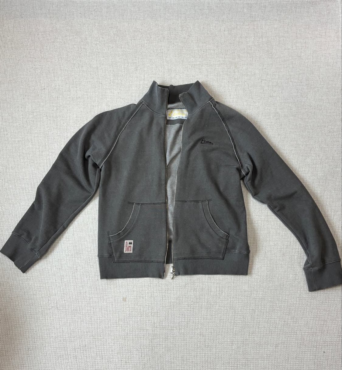ETCE KURT ZIP UP BLOUSON (DARK GREY) 상품이미지2