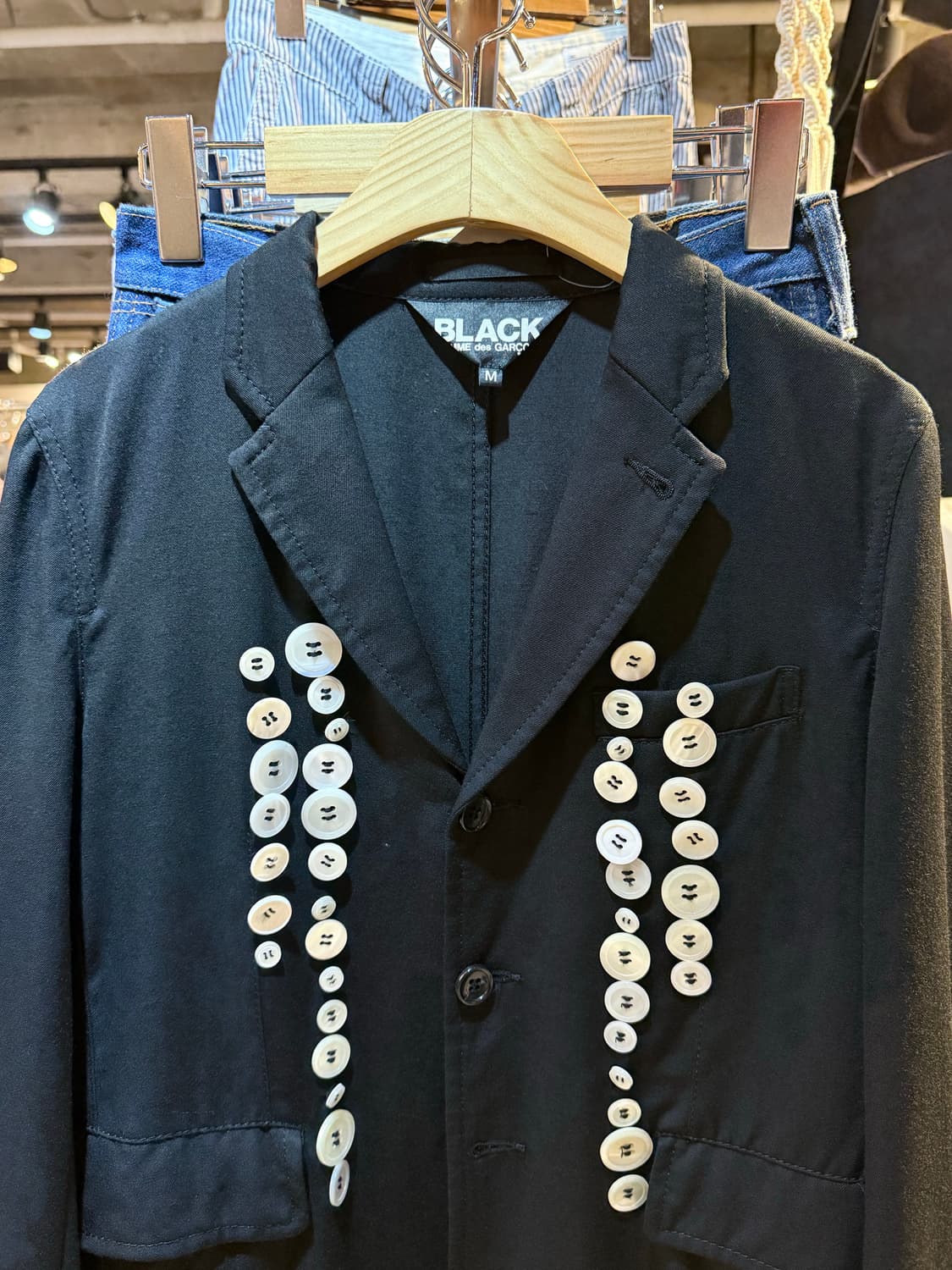 Comme des Garcons Black Long Jacket  상품이미지2