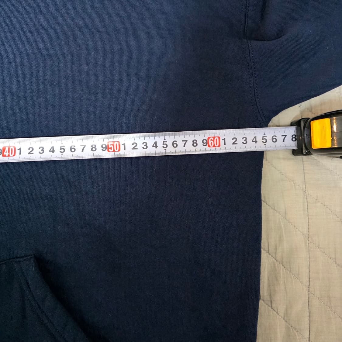 [XL] 90s 러셀 애슬레틱 후드집업 네이비 주름 ver. 8 상품이미지10