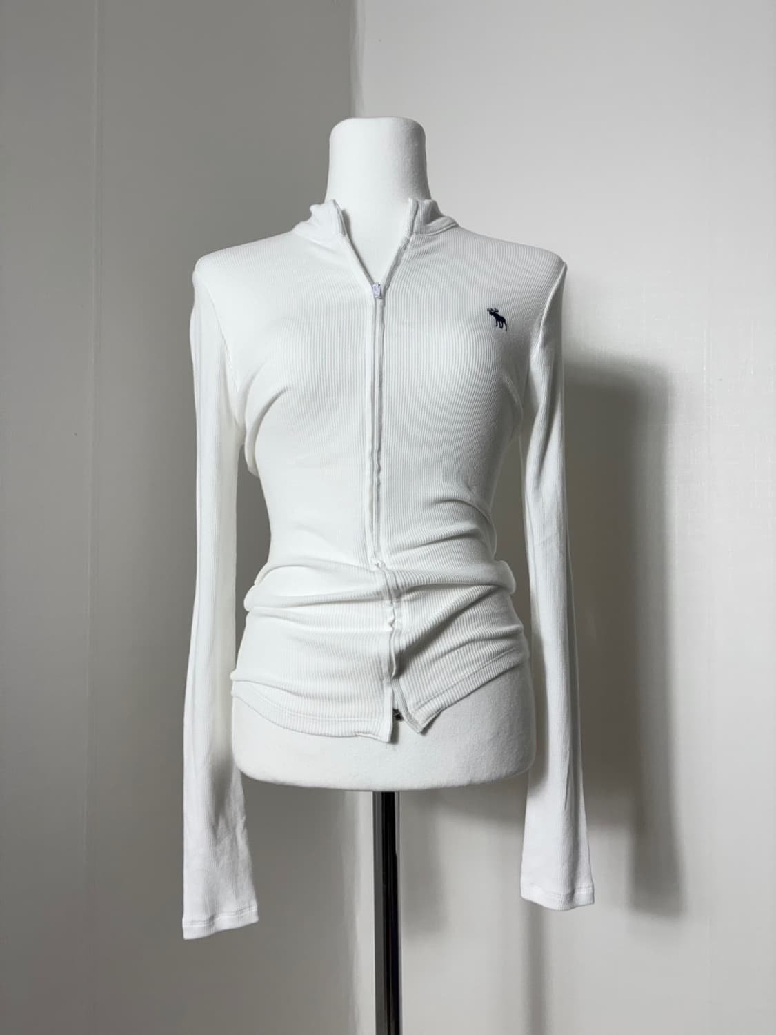 아베크롬비 흰파 니트집업 상품이미지3