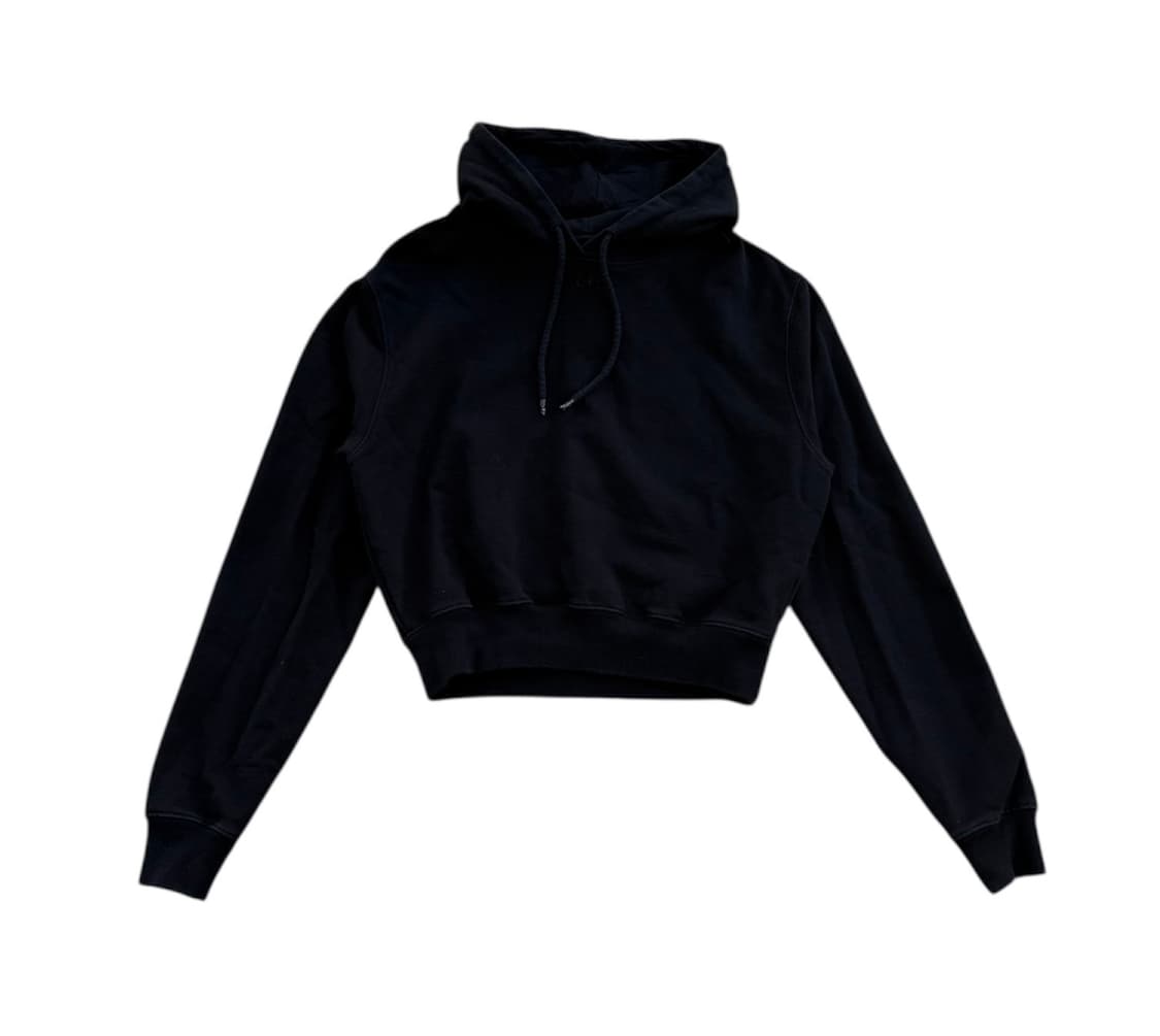 오프화이트 18FW 에로우 크롭 후디 상품이미지1