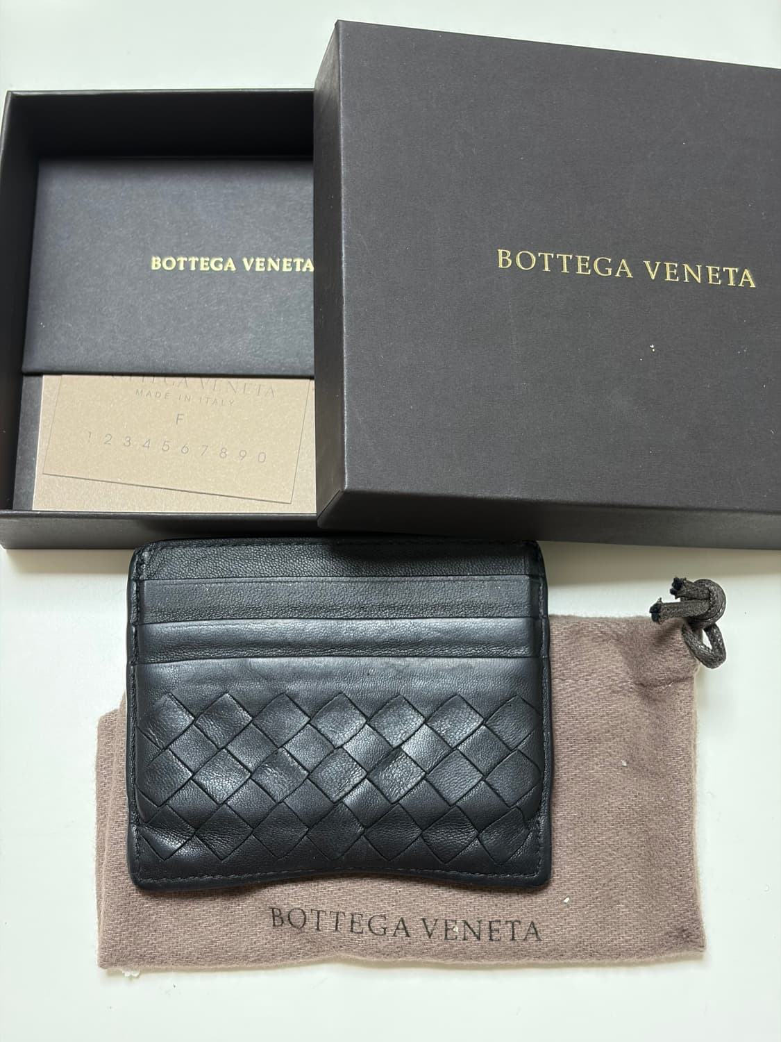 보테가베네타 카드지갑 풀박스 상품이미지1
