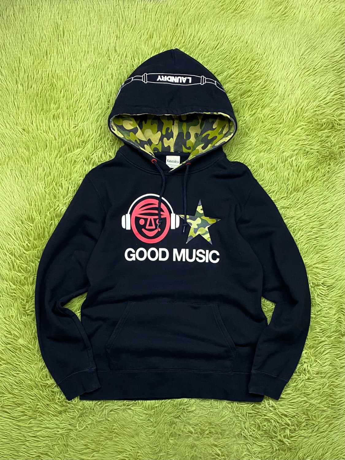 LAUNDRY “Good Music” 헤드폰 풀오버 스웻 후드 티셔츠 상품이미지5