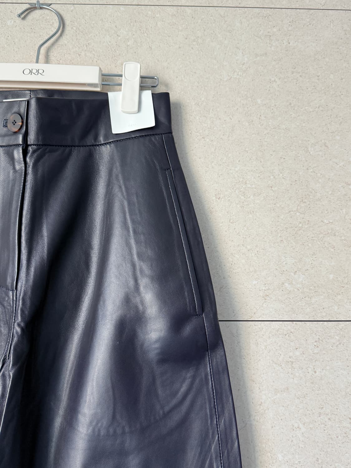 스튜디오니콜슨 시나레더팬츠 가죽팬츠 상품이미지5