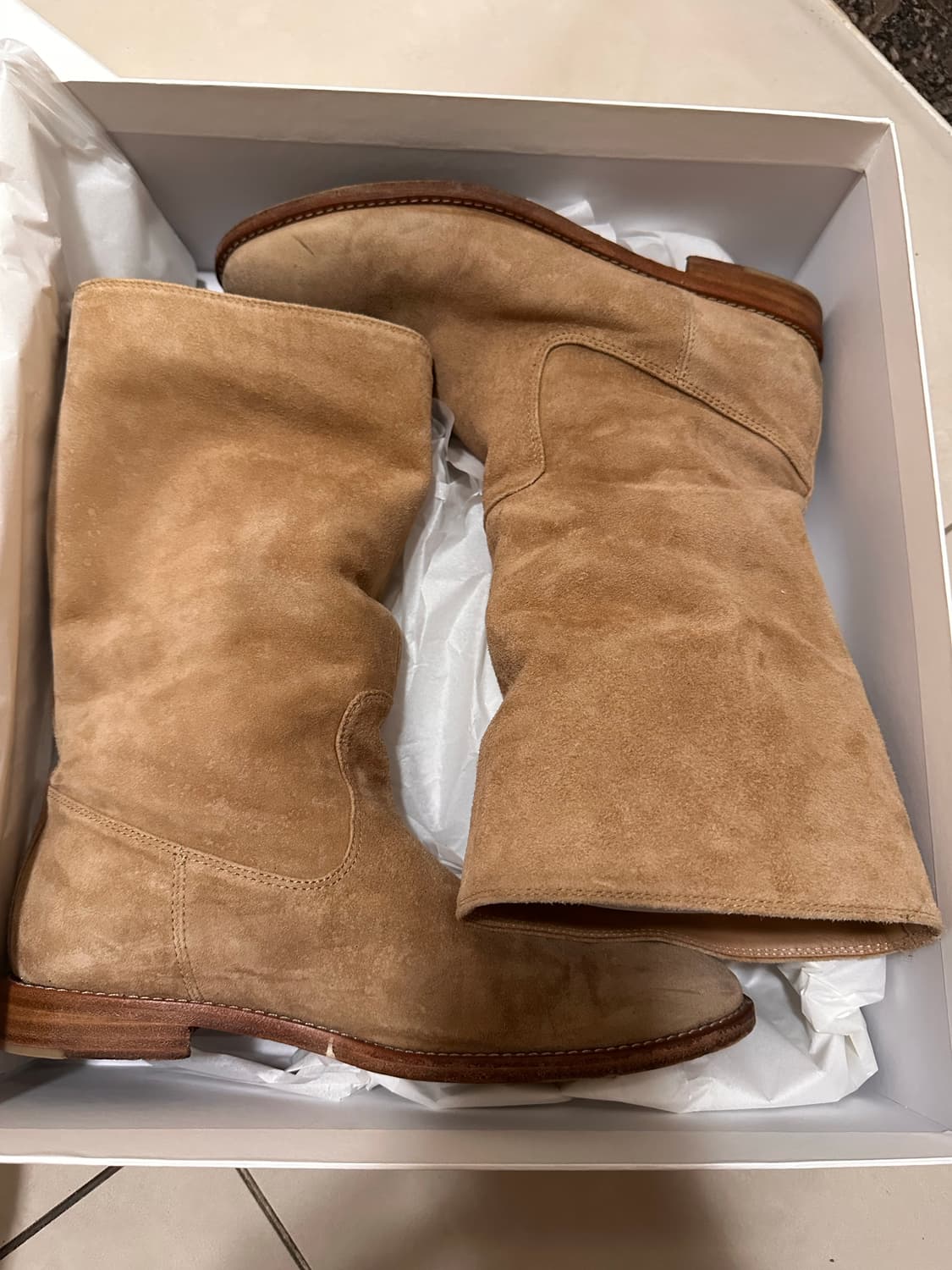 에토스 스웨이드 부츠 상품이미지1