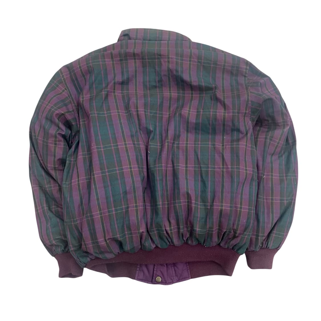 라코스테 체크 패딩 봄버 자켓 상품이미지2