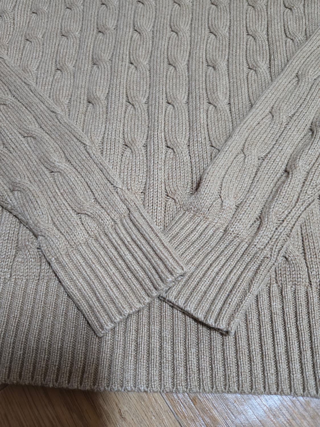 폴로 랄프로렌 실크 케이블 니트 상품이미지5