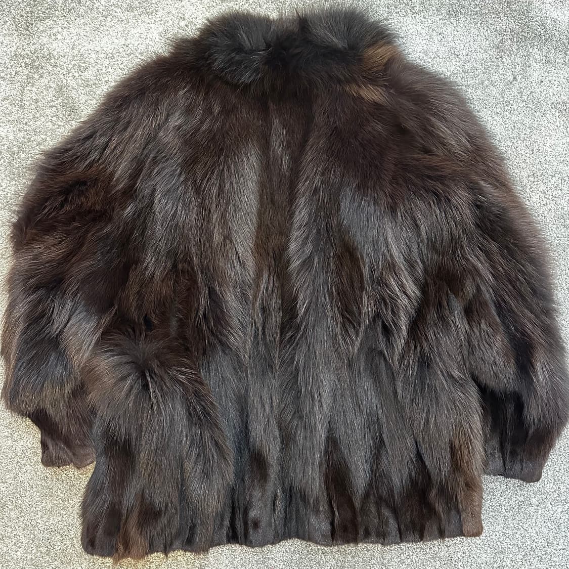 브라운 사가폭스 퍼자켓(태현모피)L 상품이미지7
