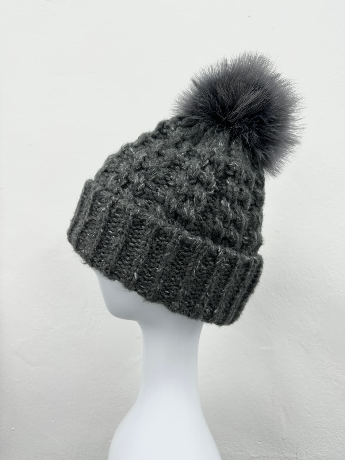 Vintage fur beanie  상품이미지5