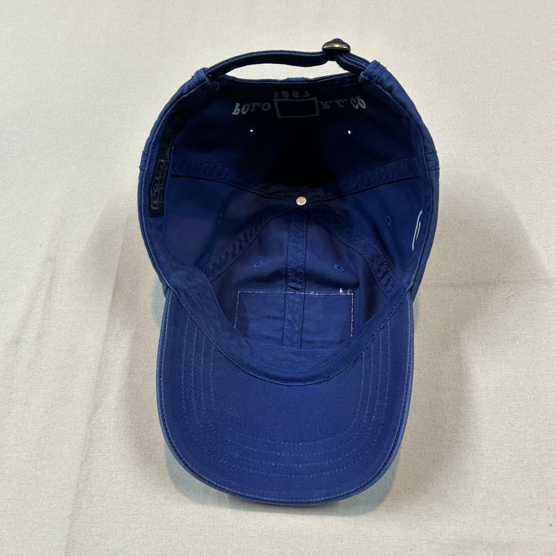 폴로 랄프로렌 이탈리아 패치로고 볼캡 블루 상품이미지6