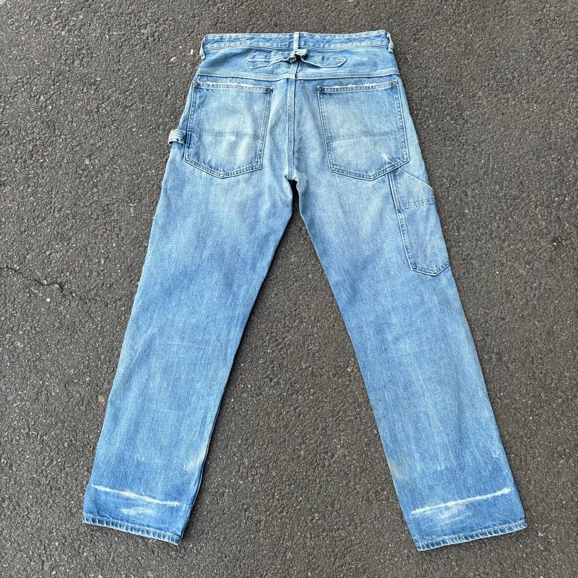 일본 캔톤 카펜터 신치백 워크 팬츠 커 상품이미지4