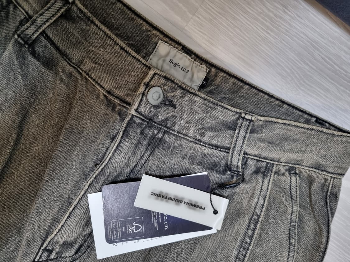 비긴202 Veneta Two Tuck Denim Pants 상품이미지5