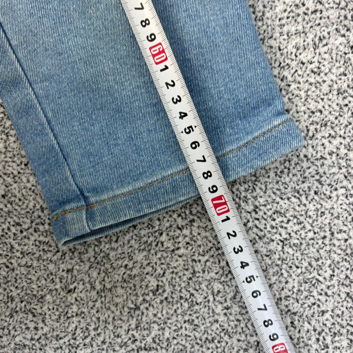 130(9Y) 헤지스 키즈 밴딩 청바지 0325J 상품이미지8