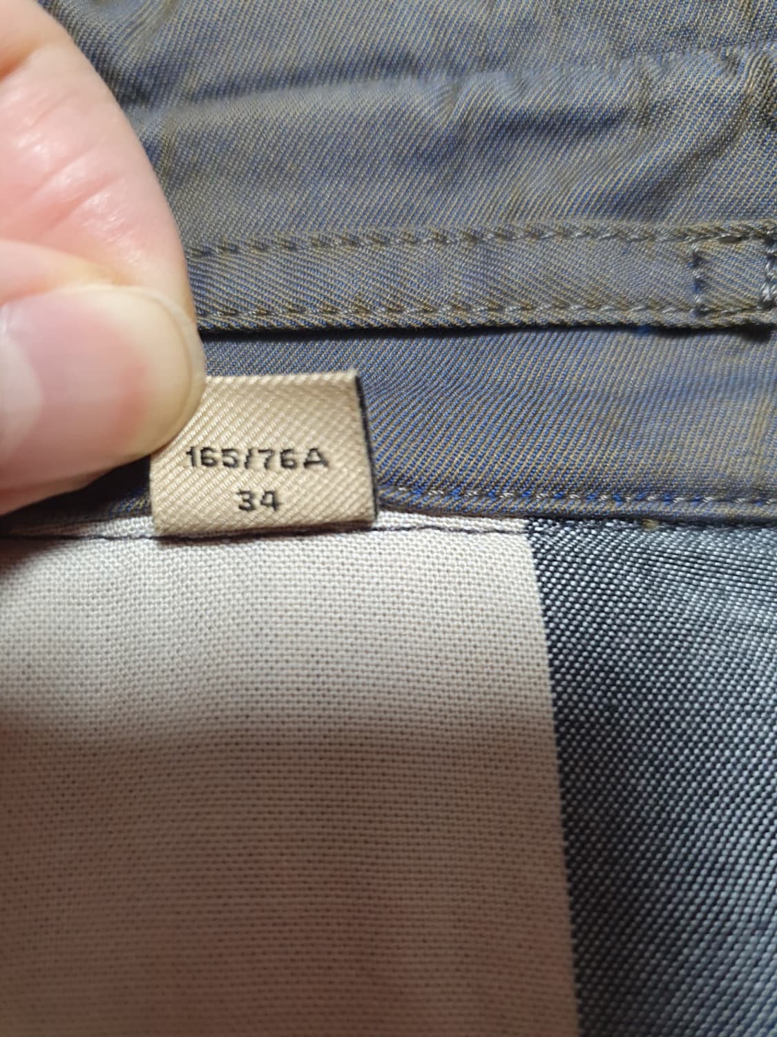 버버리 런던 미스틱 카키 스모키 트렌치코트 S 상품이미지8