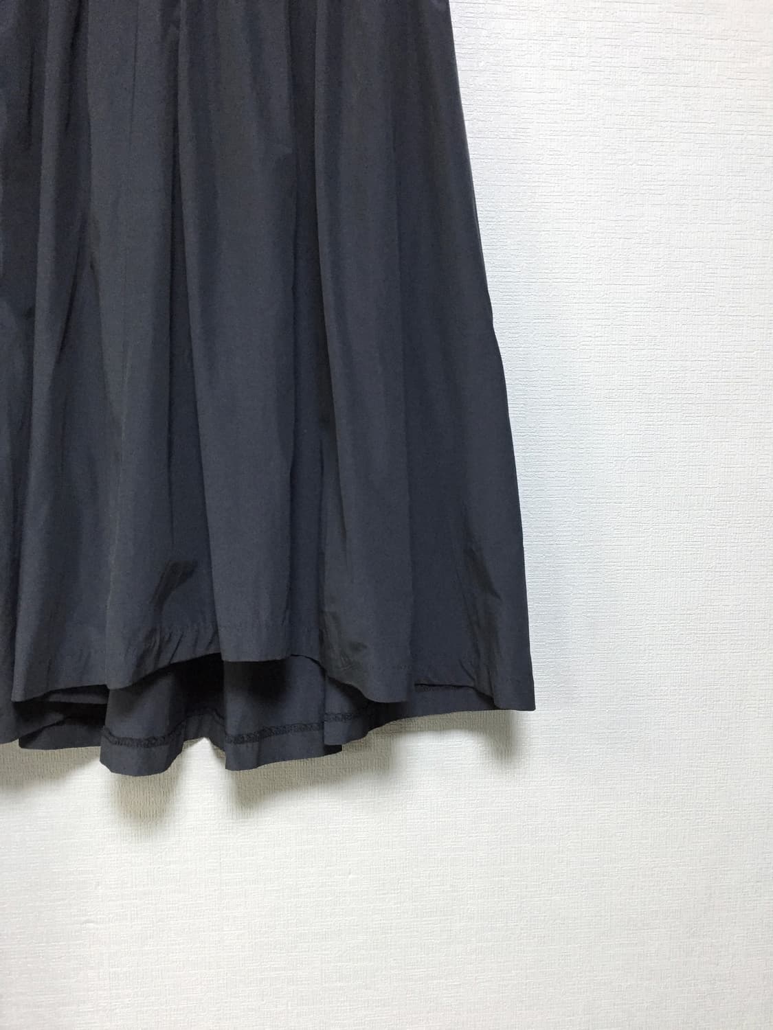 Japanese vintage unbalance skirt (navy) 상품이미지7