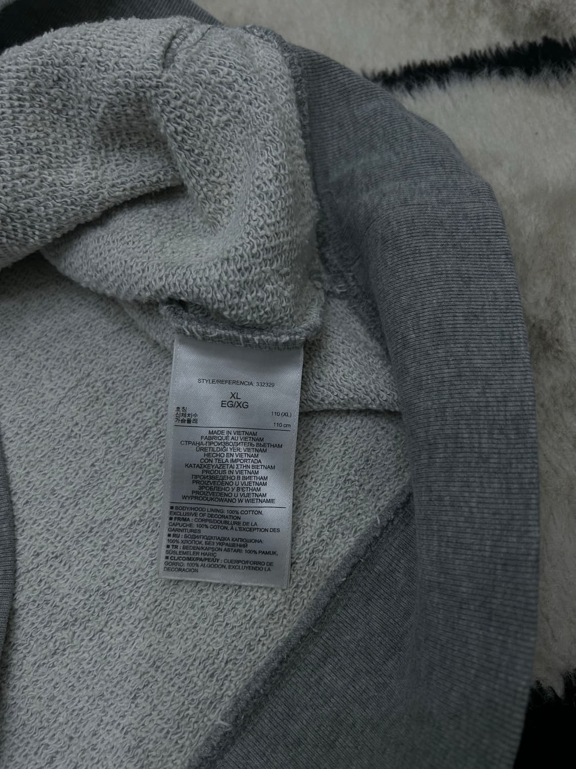 [XL]GAP 샌프란시스코 후드/그레이 상품이미지6