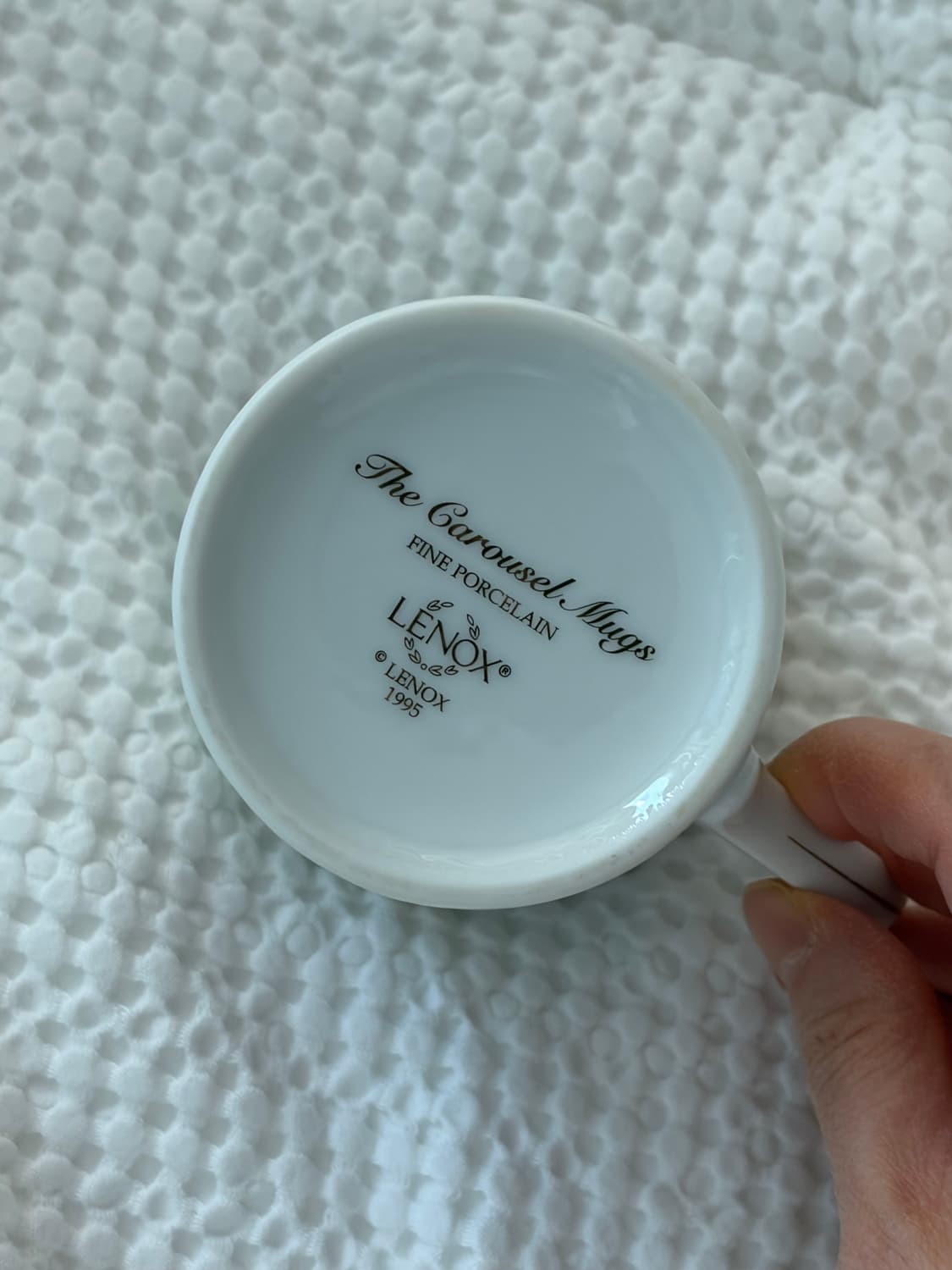 레녹스 회전목미 머그(민트)  상품이미지5