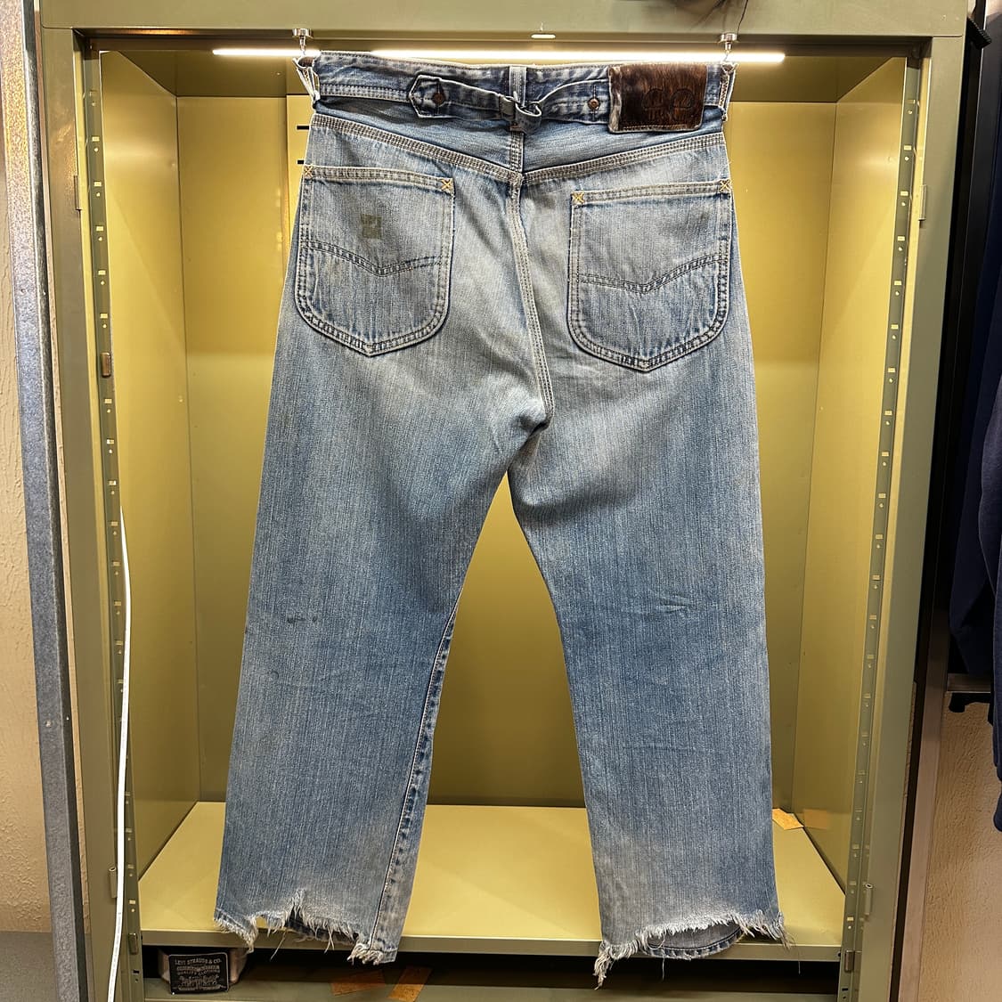 30s Lee Cow Boy 101 Distressed Jeans 상품이미지5