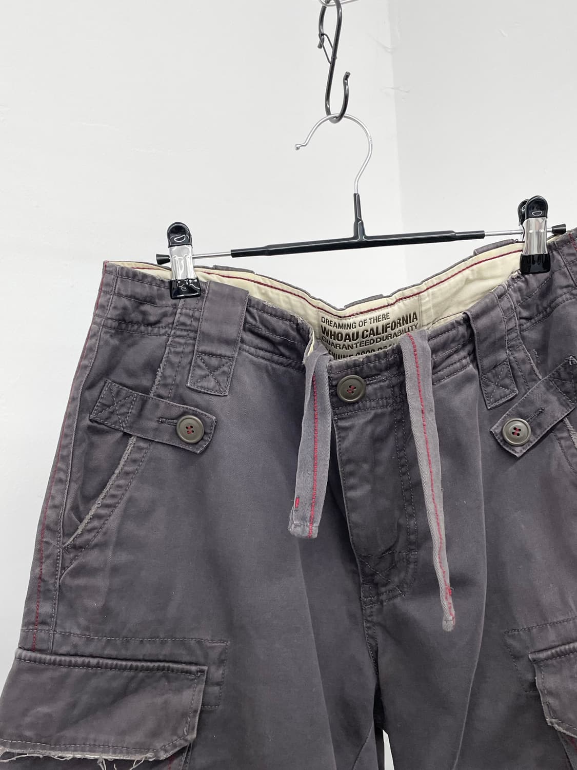 y2k 자수 포켓 카고팬츠 상품이미지6