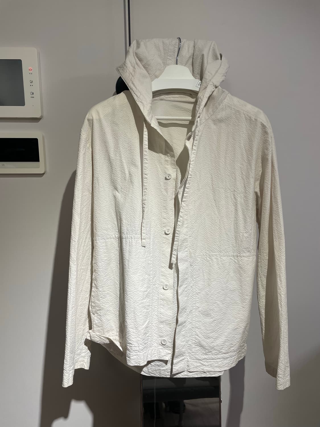 cos 코스 시어서커 후드 자켓 상품이미지1