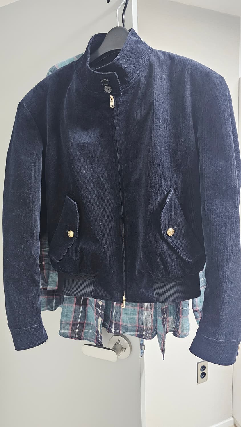 세비지 코듀로이 자켓 네이비 M 상품이미지1