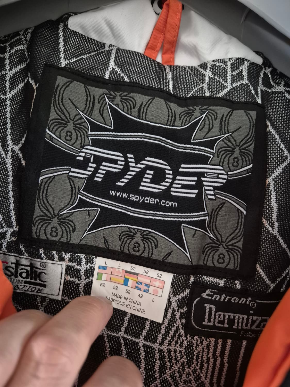 [L]스파이더 여자 보드 스키복 상하의 세트 상품이미지4