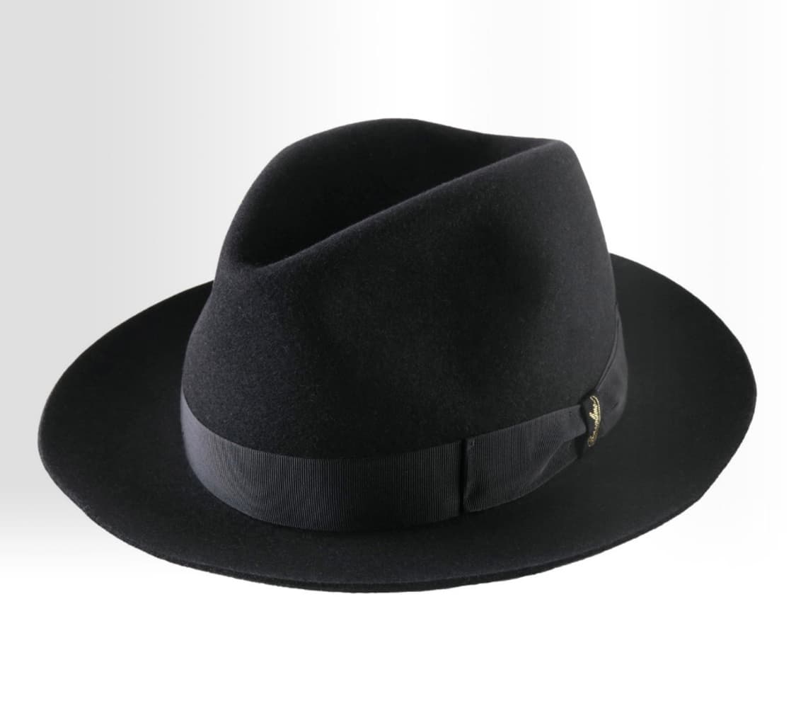 볼사리노 브라운 토끼털 페도라 상품이미지1