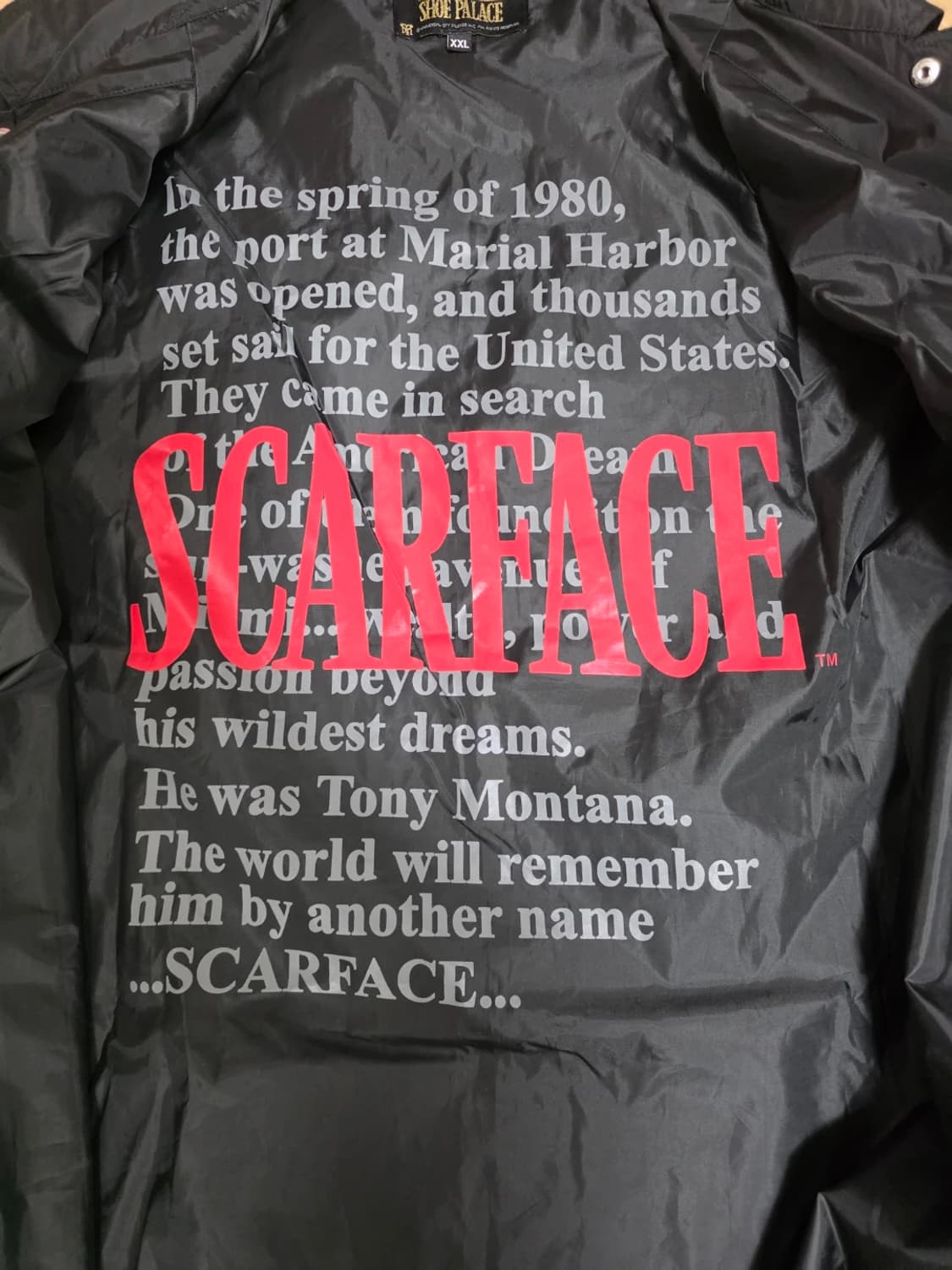 스카페이스 X 슈팰리스 코치 자켓 2XL 상품이미지9