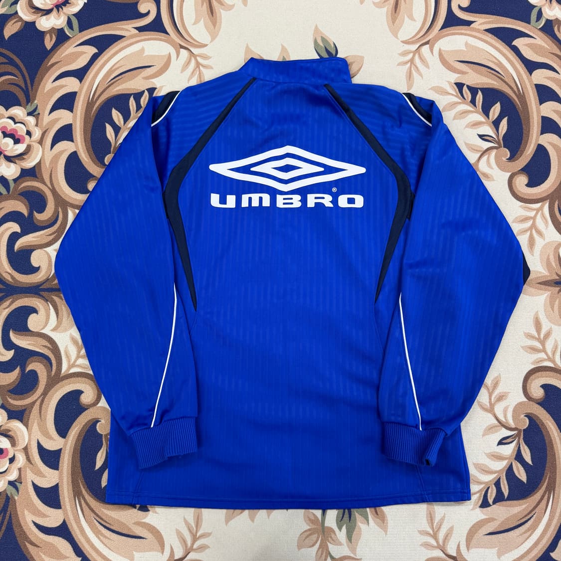 (M)JPN 엄브로 UMBRO 트랙탑 져지(블루,뒷판빅로고) 상품이미지5