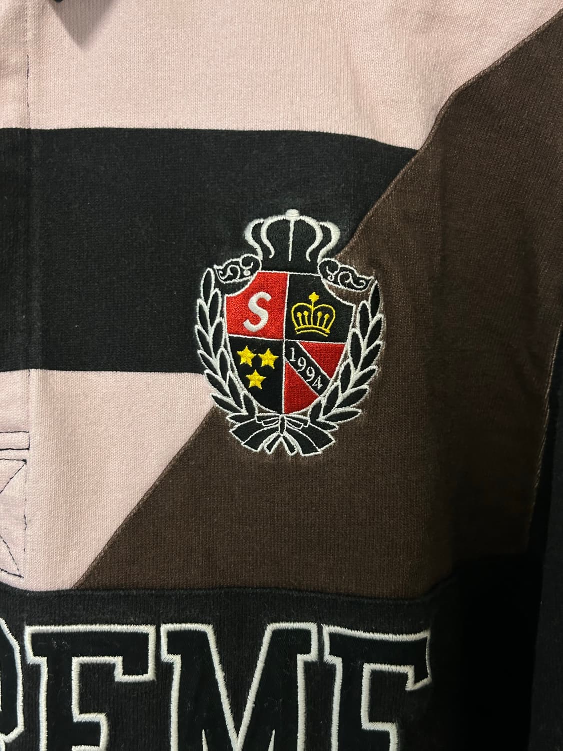 슈프림 로즈 럭비티 (m) 상품이미지3