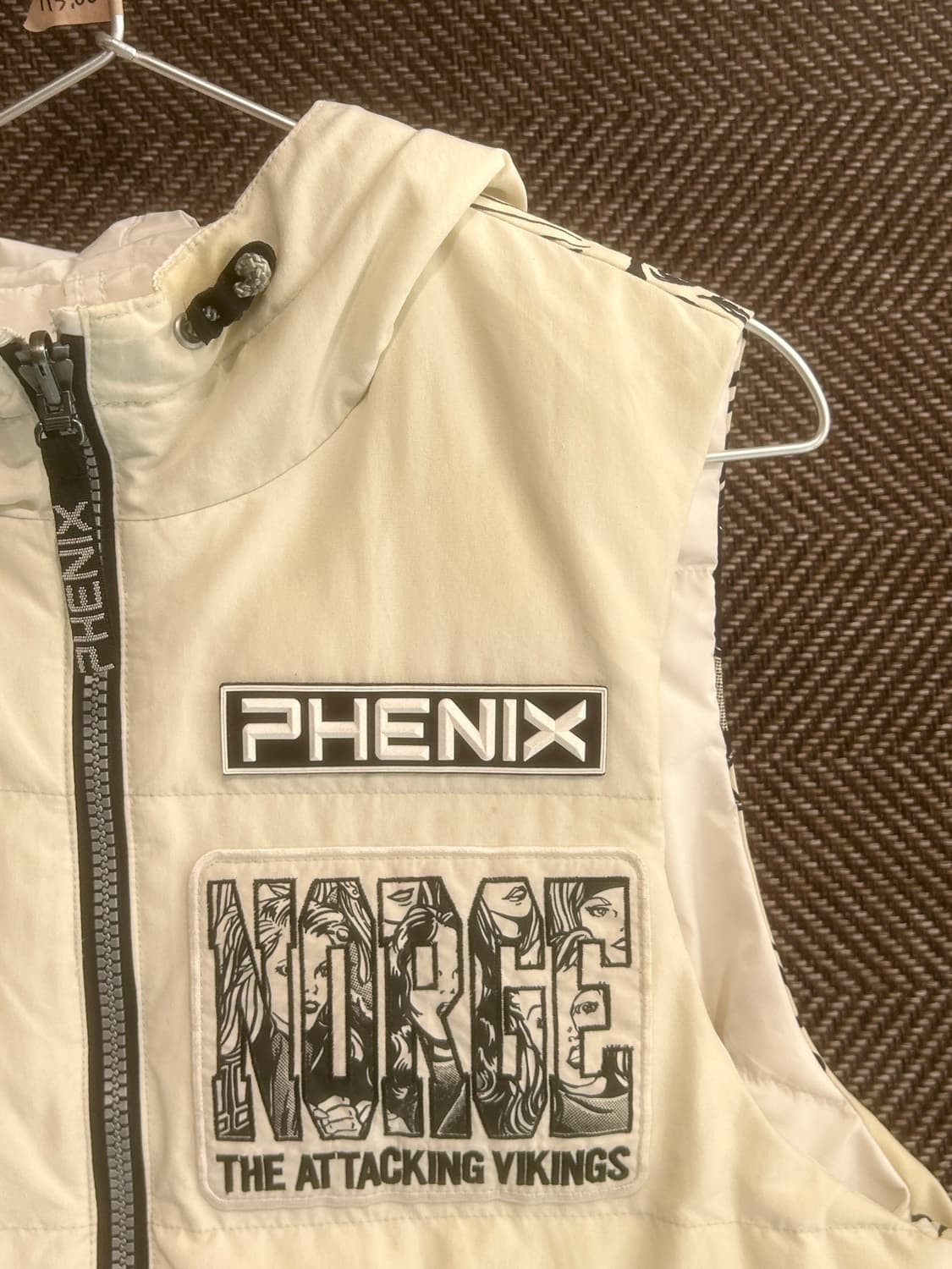 Y2k 90s 피닉스 Phenix 스키팀 다운베스트 상품이미지5