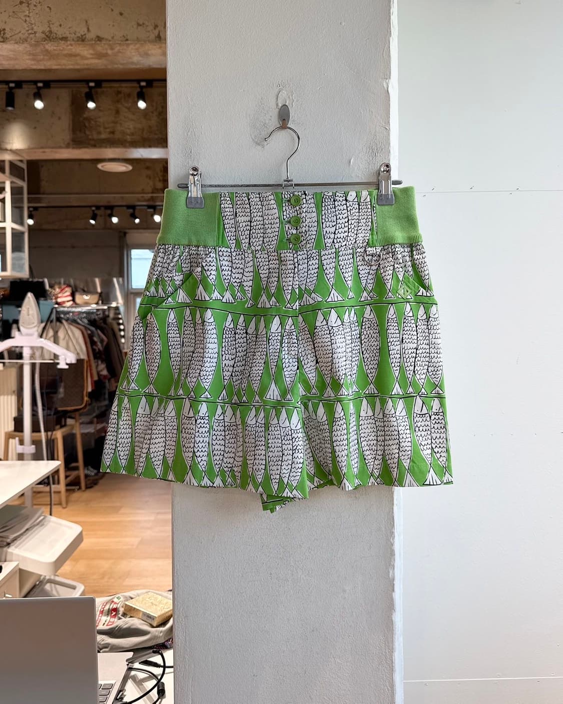 크리스찬 디올 스포츠 그린 패턴 하프팬츠  상품이미지2