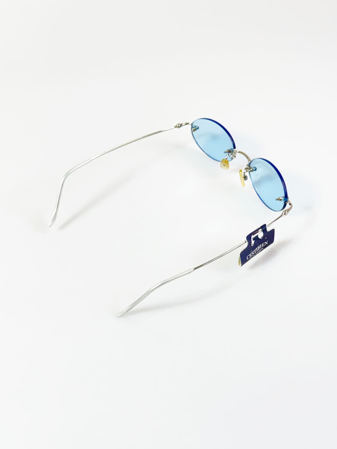 CESTIBIEN 무테 오벌 프레임 빈티지 안경 상품이미지4